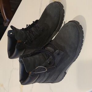 Black Timberland Boots
